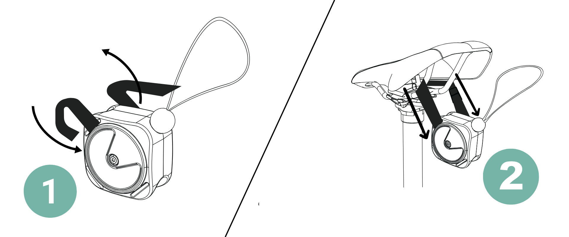 Montage Schritt 1 & 2